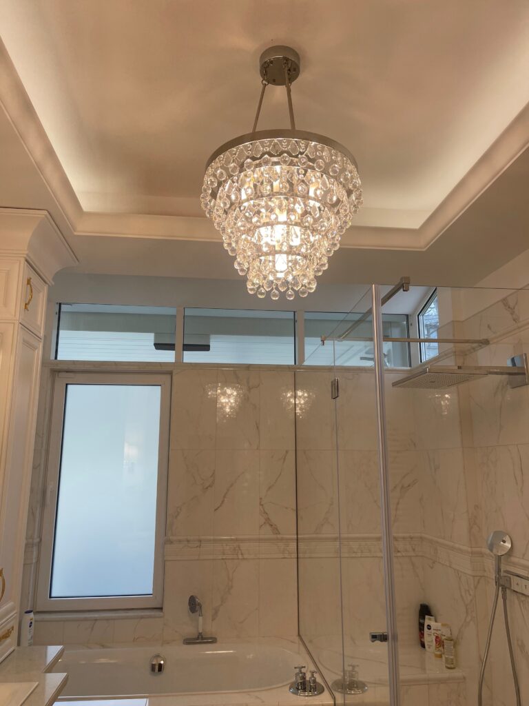 Kristályos IP-s csillár